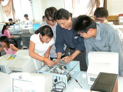 信息工程系实训基地计算机拆装实习 理论与实践的完美融合